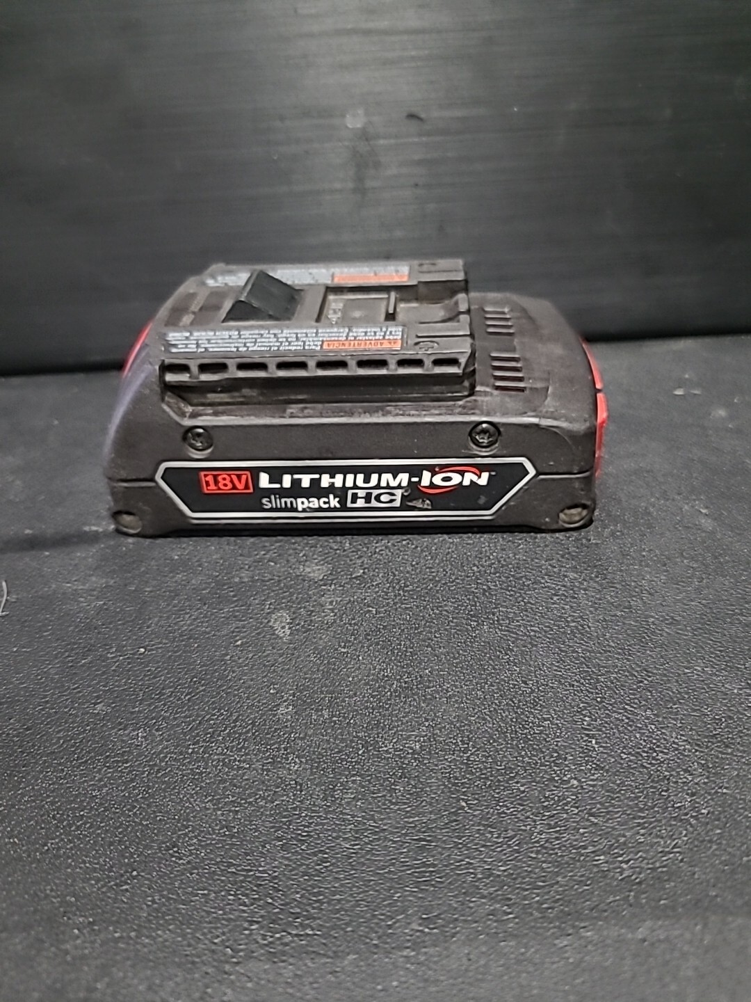 Bosch 18V BAT610G Slimpack Battery Li-Ion HV & BC 660 Charger