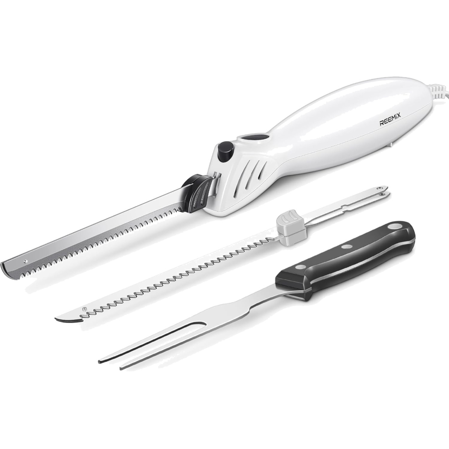 Ambidextrous Z3042 Electric Knife for Easy Meat & Bread Carving – Modern Design