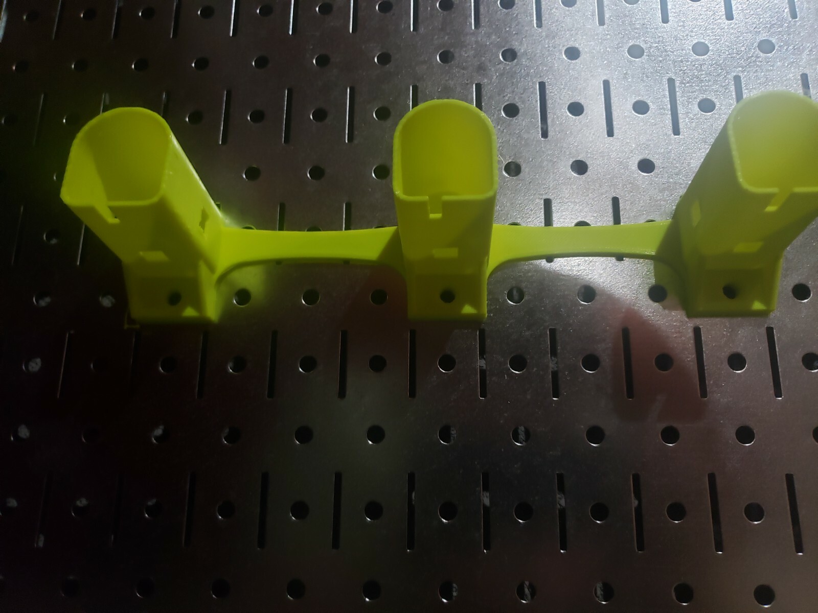 TRIPLE RYOBI GREEN Battery Holder Wall Mount for Ryobi One+ One Plus 18V