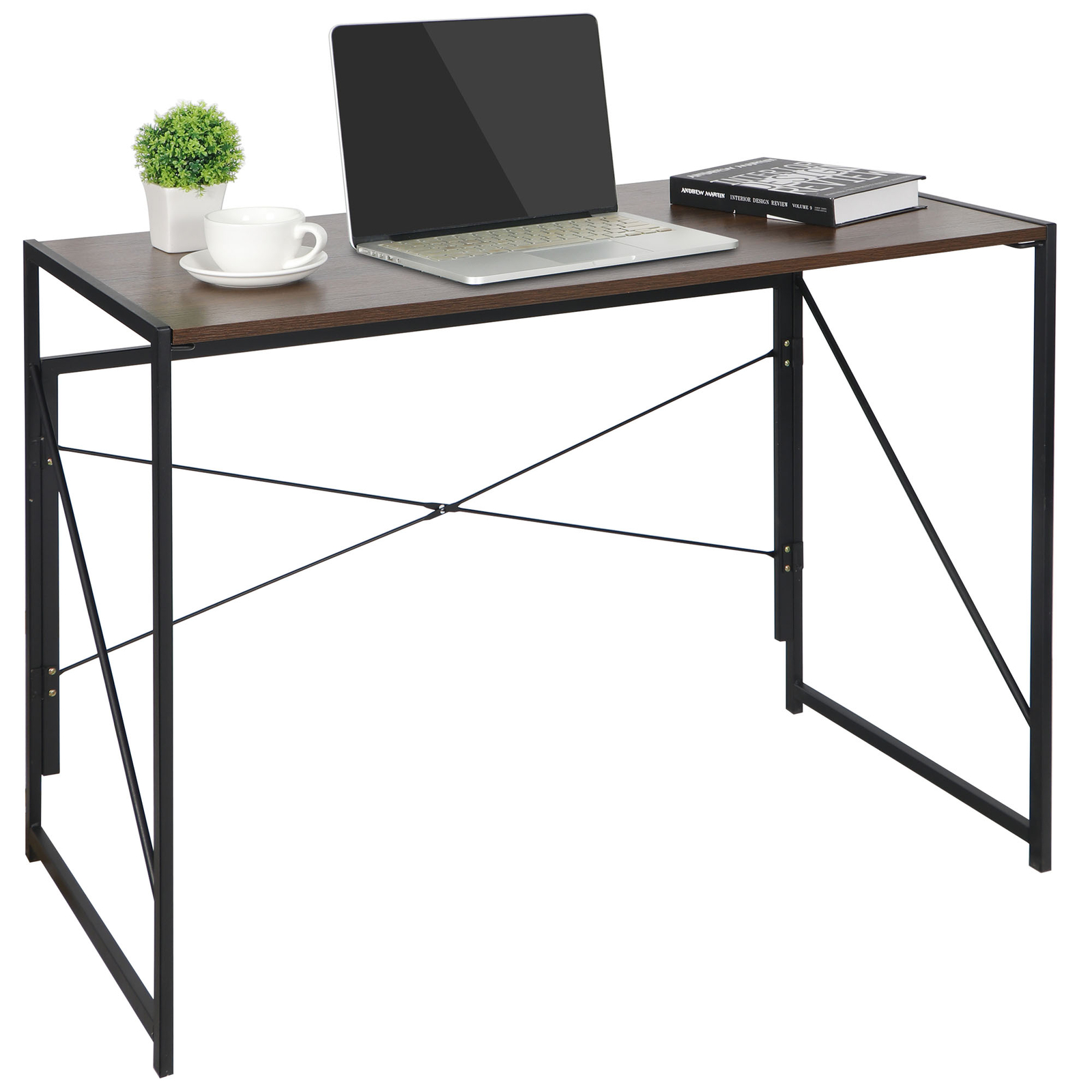 Office Computer Desk Writing Modern Simple Study Industrial Style Folding Home