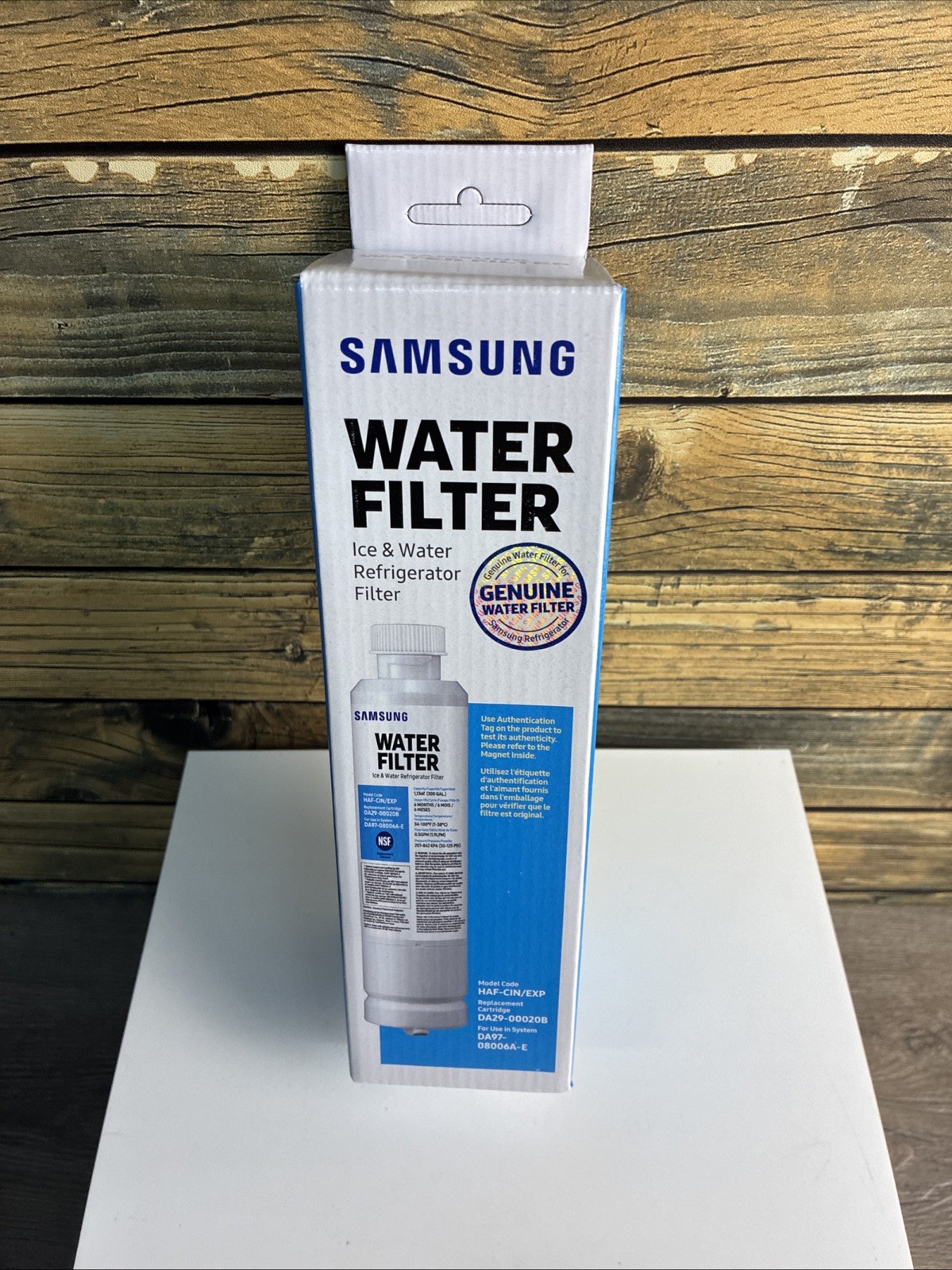 Samsung Genuine Filter For Refrigerator Water & Ice, DA29-00020B, HAF-CIN/EXP