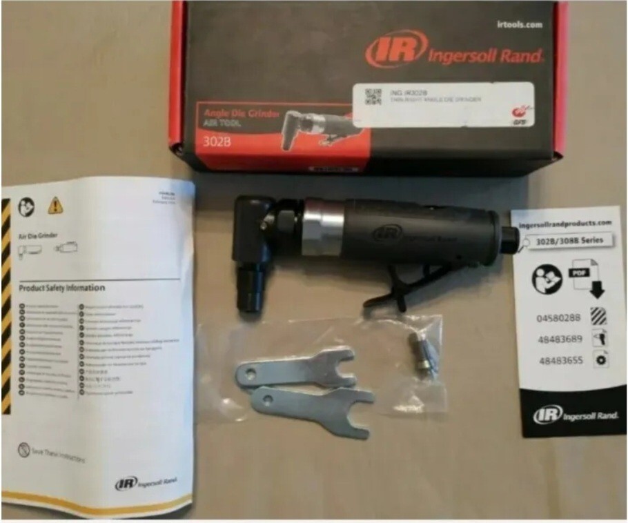 TOP SELLER” Ingersoll-Rand NEW 302B Air Angle Die Grinder ir 302B 302 B