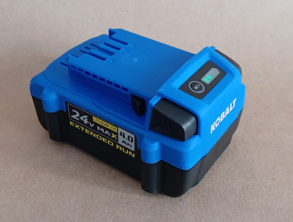 Kobalt 24v 4.0 Ah Extended Run Lithium-Ion Battery New Genuine KB 424-03