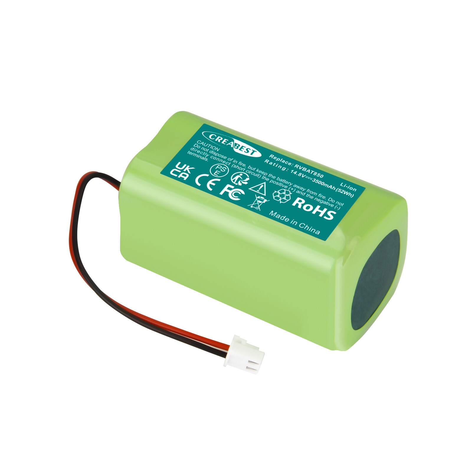 3.5Ah Battery Li-ion 14.8V for Shark Ion R75 RV85 RV850 RV750-N RV1001 RVBAT850