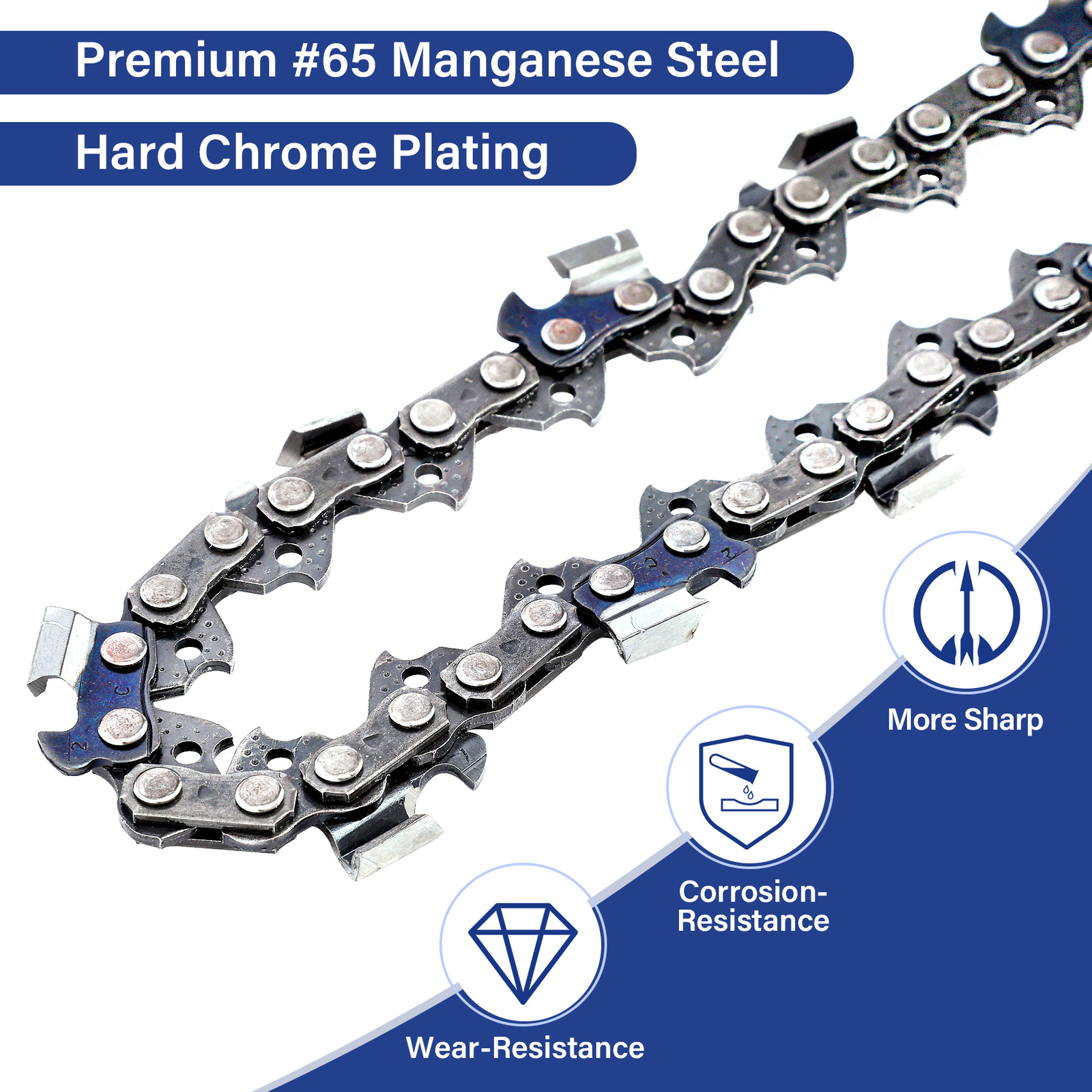20″ inch Chainsaw Saw Guide Bar / Chain Blade.325″ .058 76DL Links 76 DL 058″