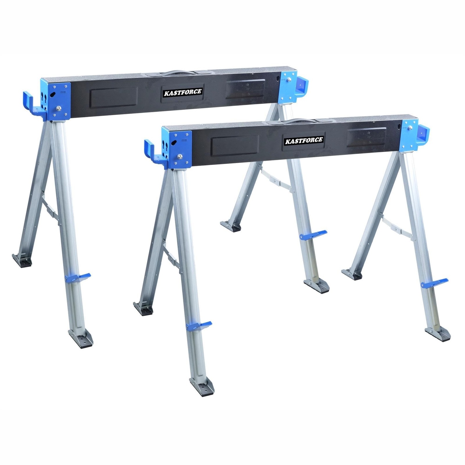 Folding Sawhorse 2200 lb /1000kg capacity Heavy Duty Jobsite Table Stand with…