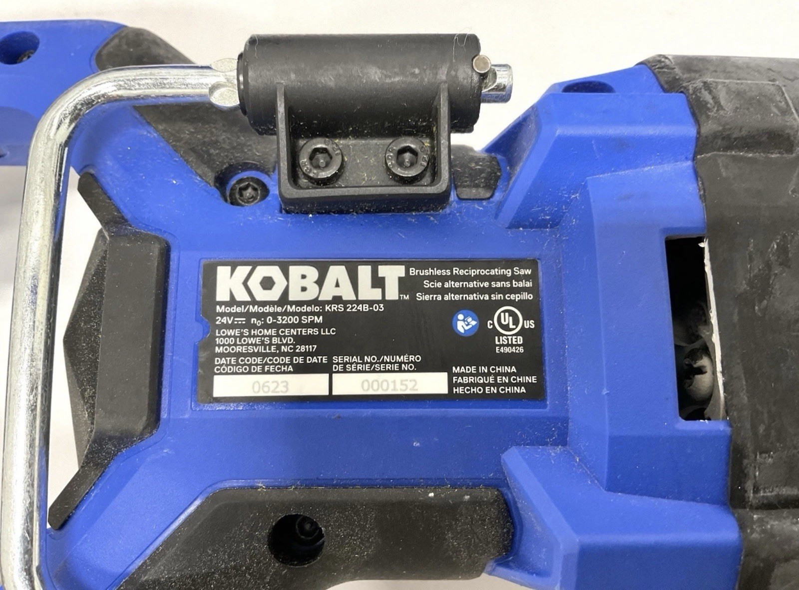 Kobalt 4 Tool Combo Kit 10236001-1