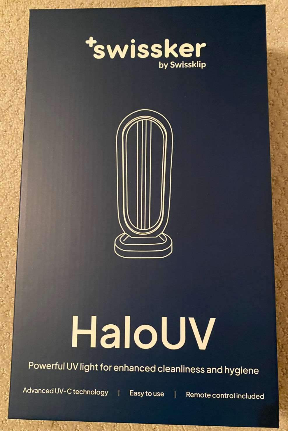 HaloUV Swissker By Swissklip Powerful UV Light Enchanched Cleaniness & Hygeine