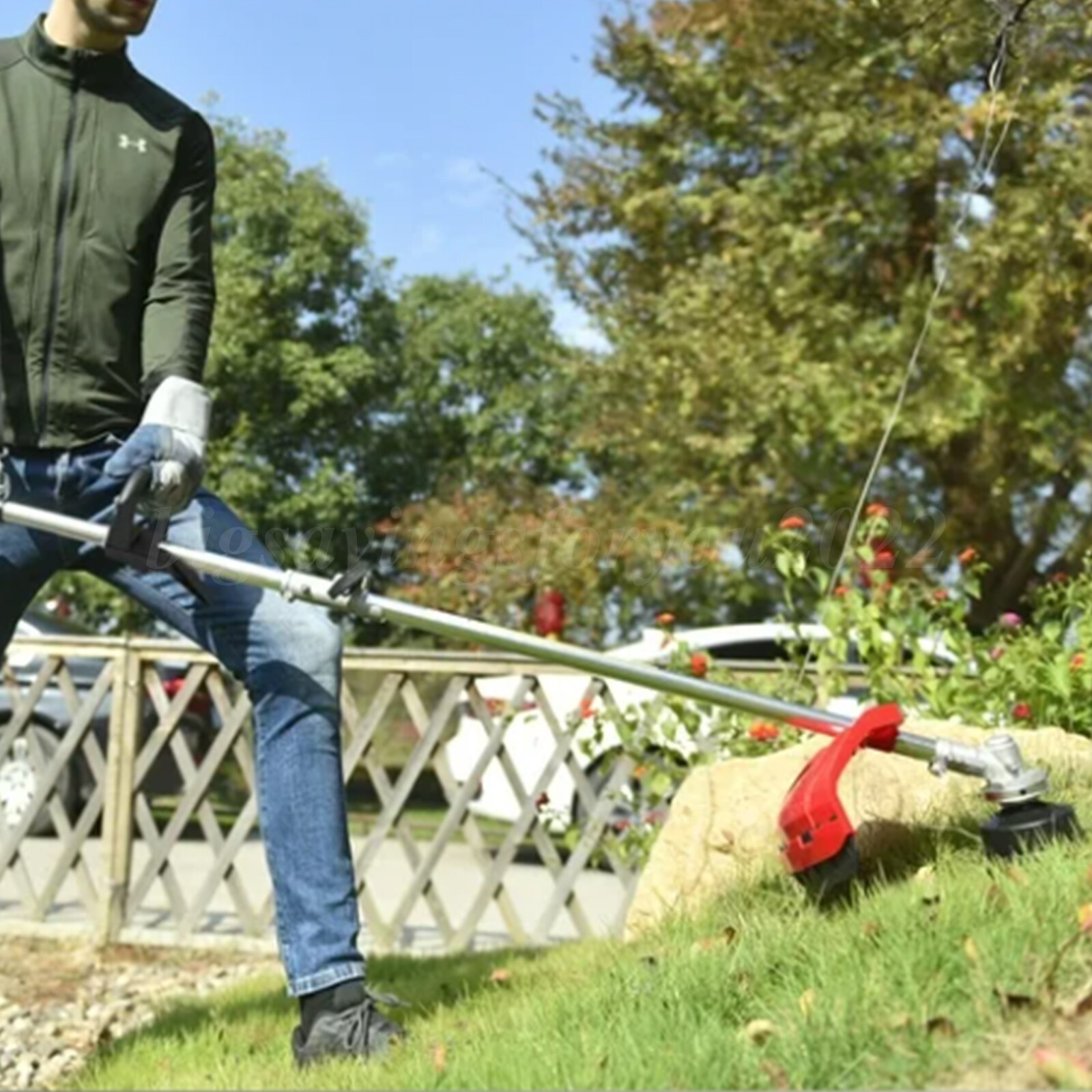 31CC 4-stroke Grass String Trimmer Lawn Mower Gas Trimmer WeedEater Powerful
