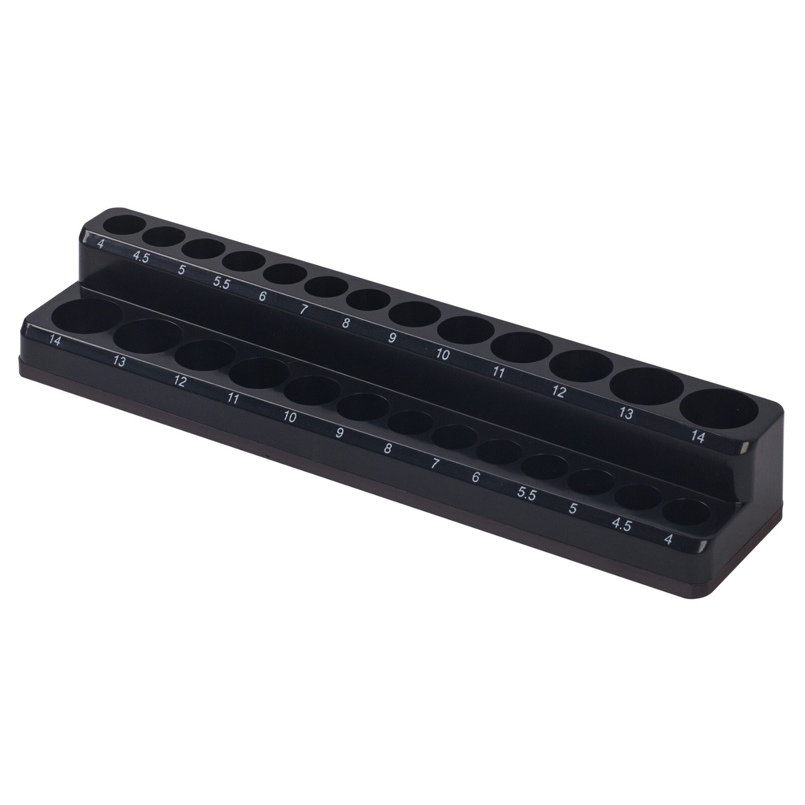 KING Magnetic Socket Organizer Holder 6-PACK Set 1/4” 3/8” 1/2” Metric SAE