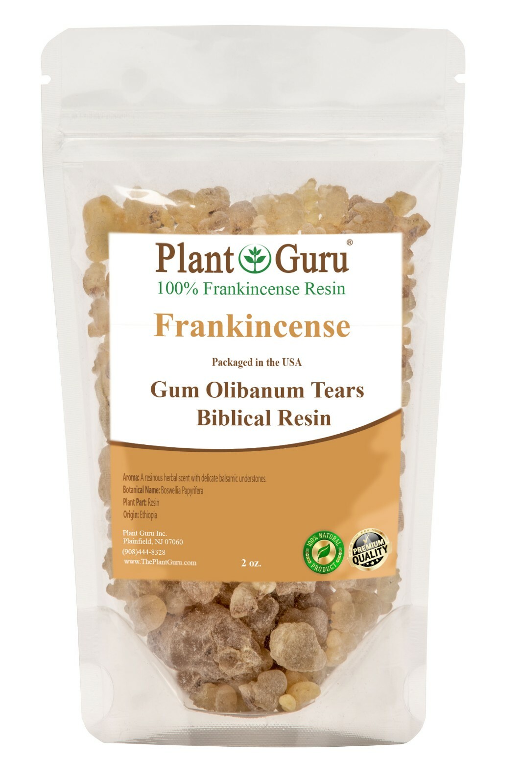 Frankincense Resin Incense TEARS Organic Granular Olibanum For Charcoal Burner