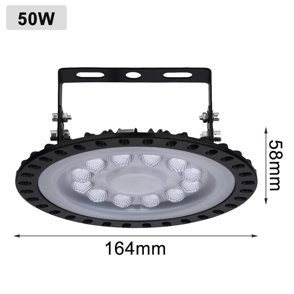 LED High Bay Light 500W 300W 200W 100W Watt Warehouse Led Shop Fixture UFO ⭐⭐⭐⭐⭐