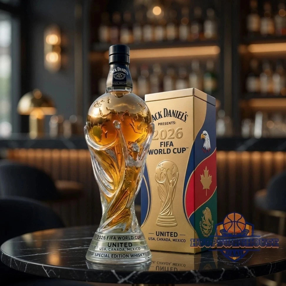 FIFA World Cup 2026 x Jack Daniel’s Whiskey Bottle 700 ML for Bourbon Whiskey
