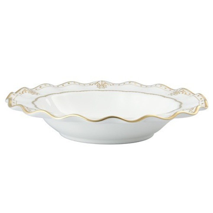 Royal Crown Derby Elizabeth Gold Rim Soup (22 cm/8.5 in & 35 cl/12oz) – NEW!