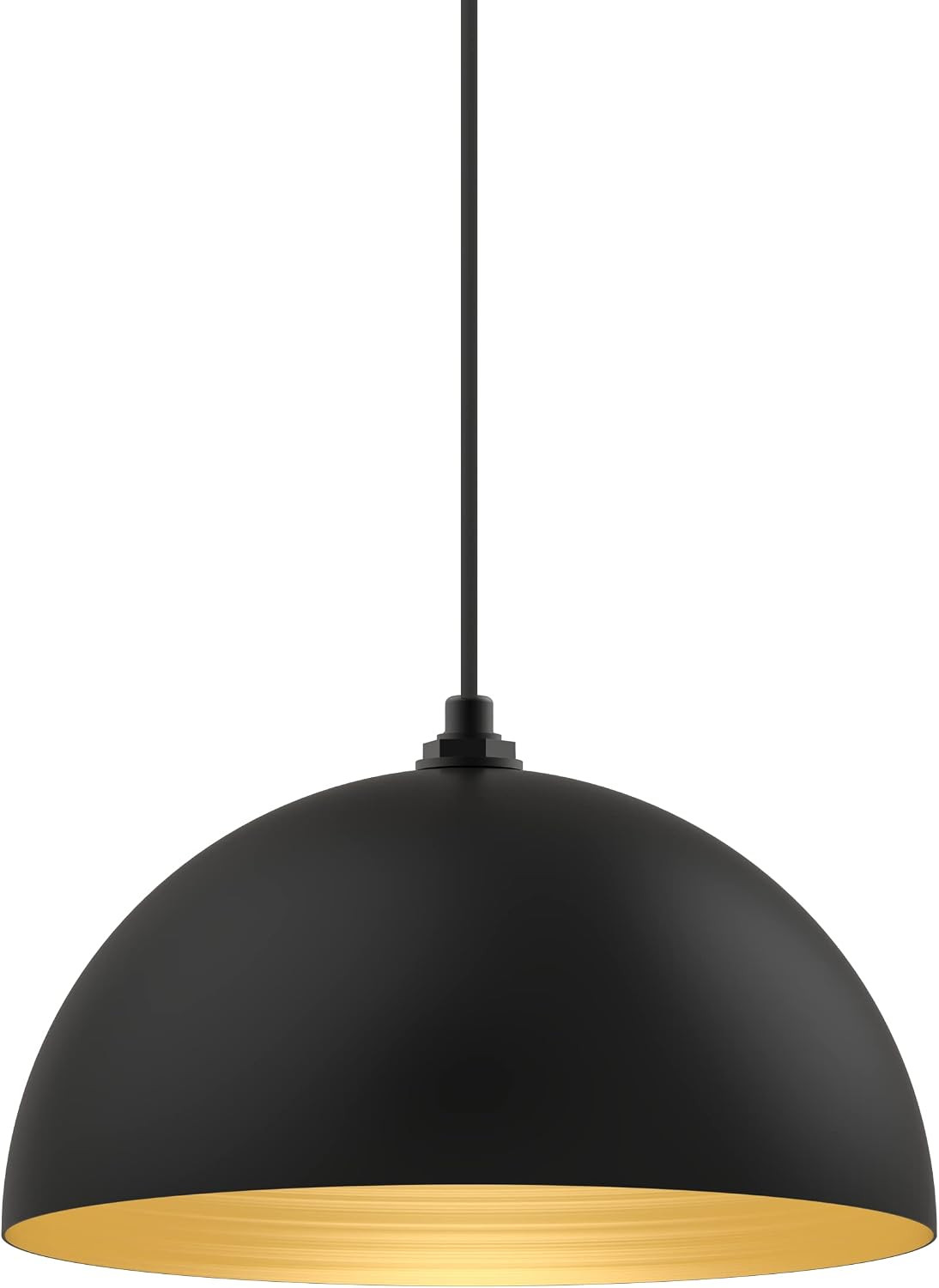 Steel Lighting Co. Melrose Pendant Light | Ceiling Mounted | 18 Inch round Dome