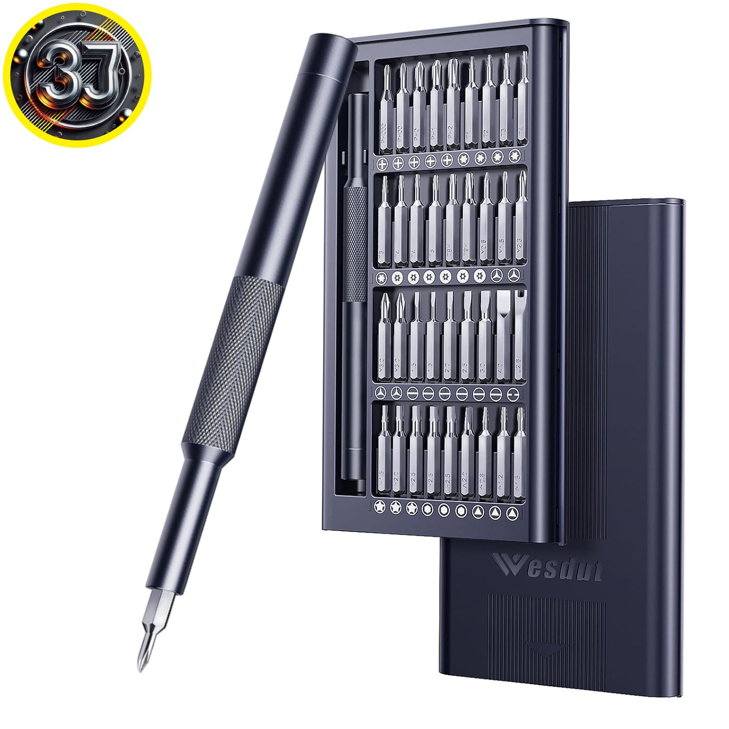 37 in 1 Precision Screwdriver Set Magnetic Repair Kit for Phone Laptop Watch