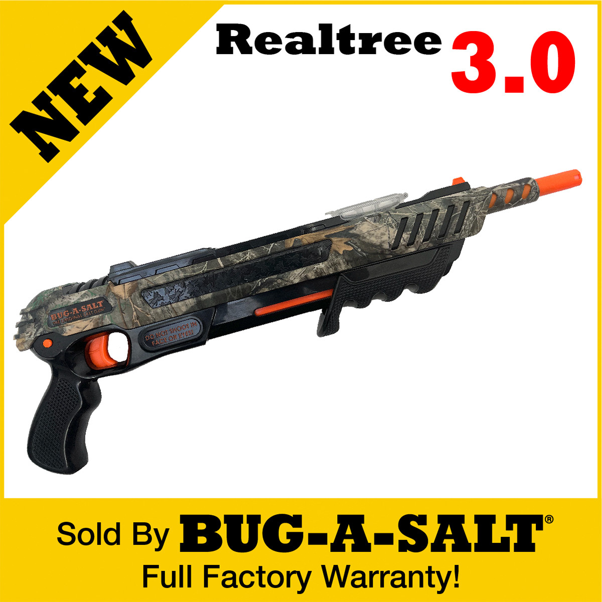 NEW BUG-A-SALT Limited Edition Realtree Camo 3.0