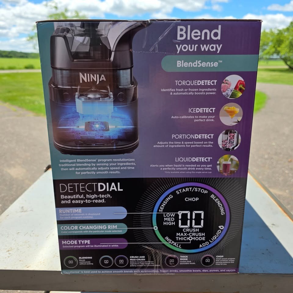 Ninja Detect Power Blender Duo 1700W Blender & Smoothie System New