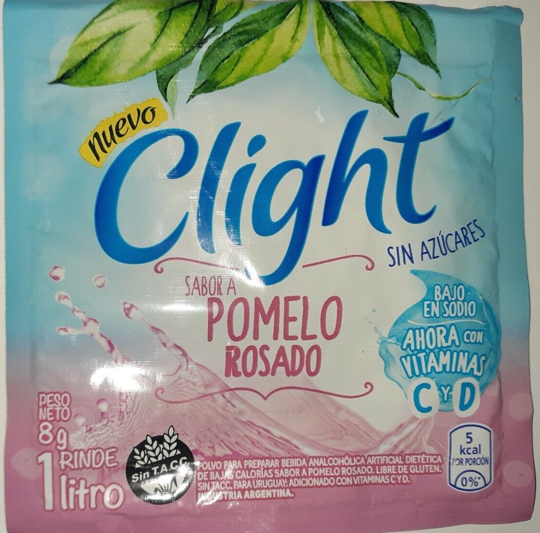 Clight No Sugar Needed Makes 1 Liters Of Drink Mix 7g From Mexico
