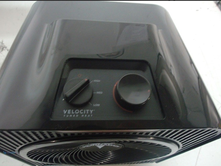 Vornado Velocity Whole Room Heater – Black