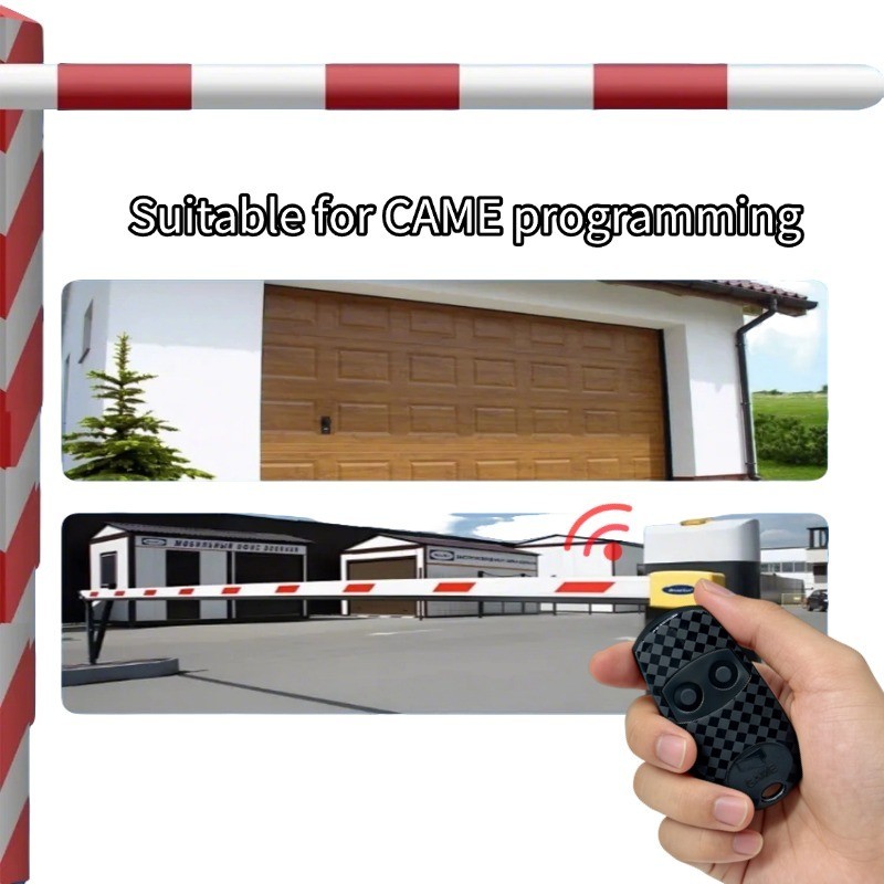 CAME TOP432EV 2 Button Black Gate Remote Control Key Fob Garage Door