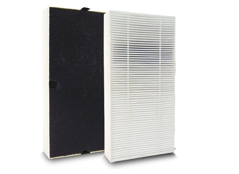 Air Purifier Odor Reducing Carbon Pre-Filter Dual Action Febreze HEPA-Type 2 Pcs
