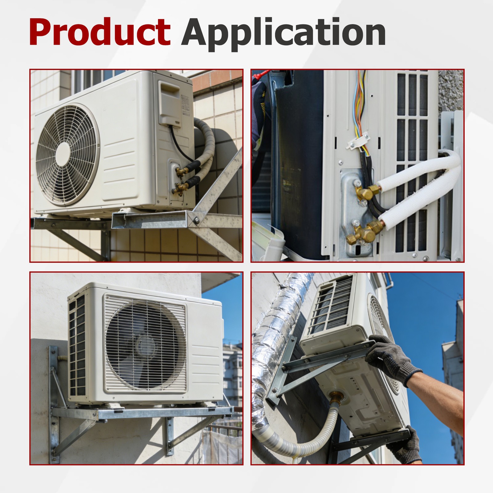 Findmall 1/4-3/8 Dia. 50 Feet Install Kit For Mini Split Heat Pump Systems