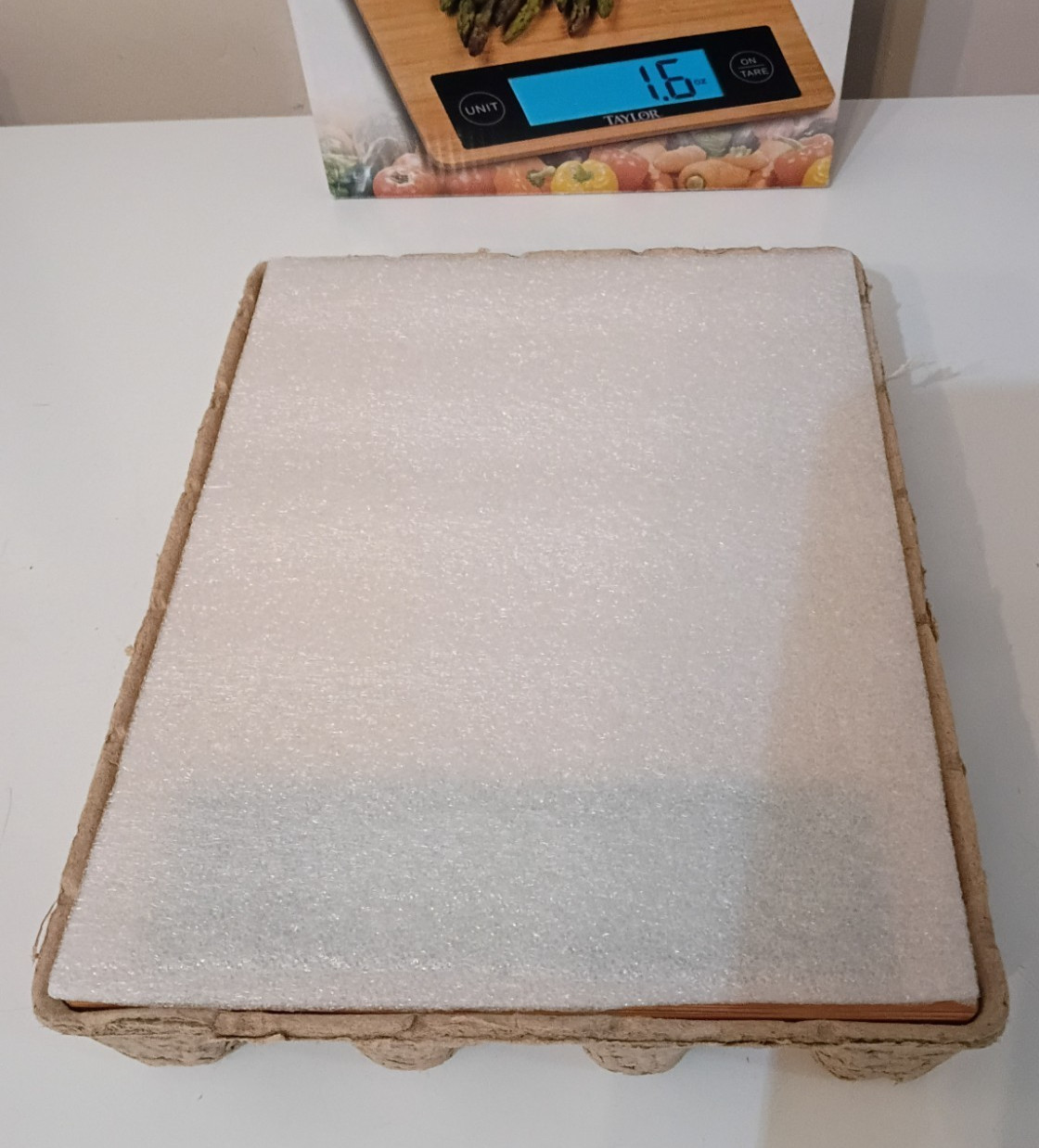 Taylor Bamboo Food Scale, 11 Pound Capacity, 3828-21