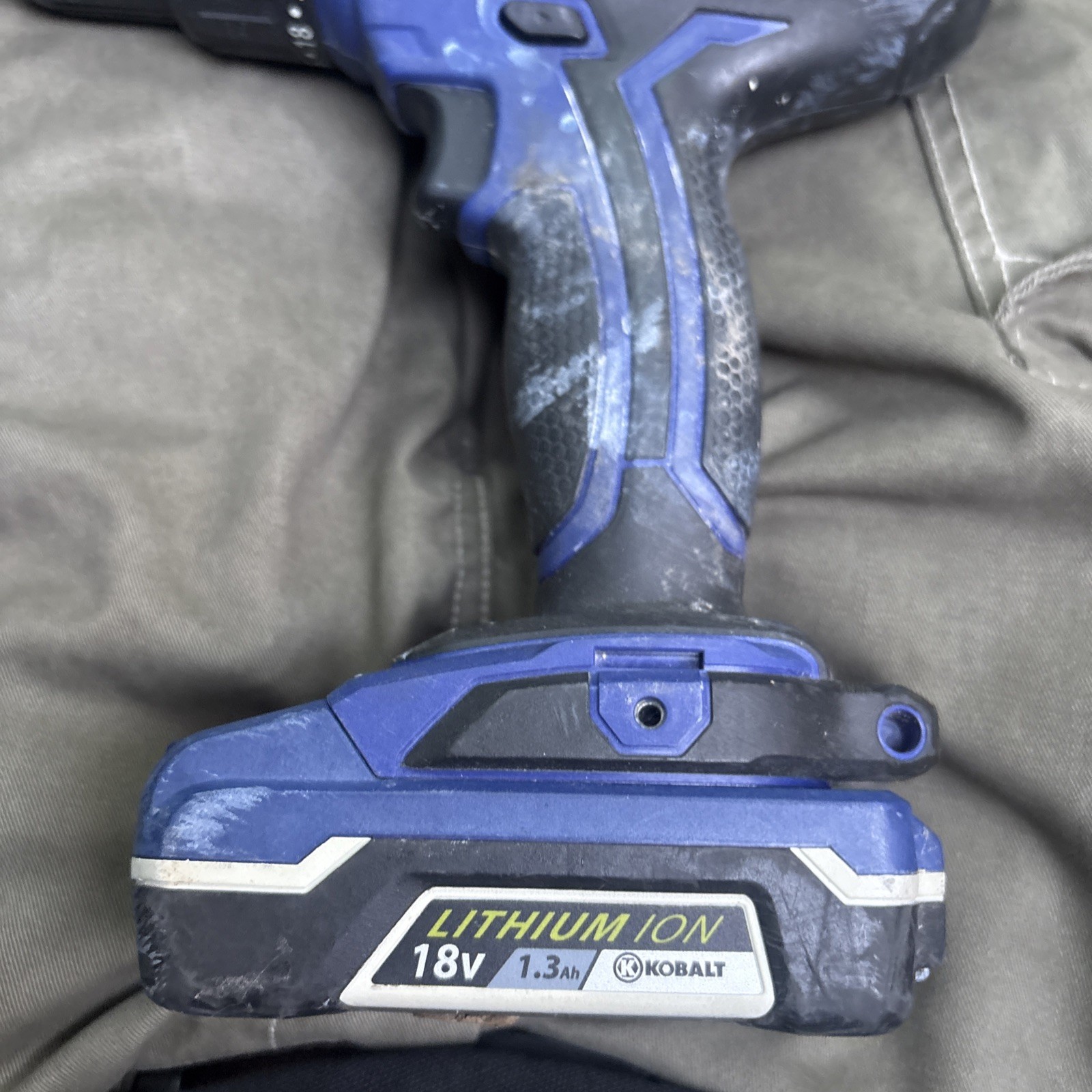 Kobalt 18V DRILL/DRIVER With 1.3 AH Battery. Tested And Working
