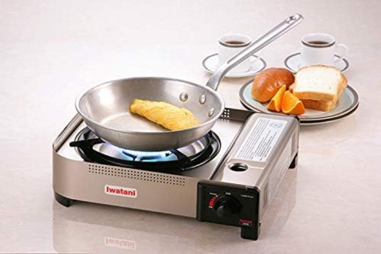 Single-Burner Butane Portable Cooktop Indoor & Outdoor Cooking Stove Medium