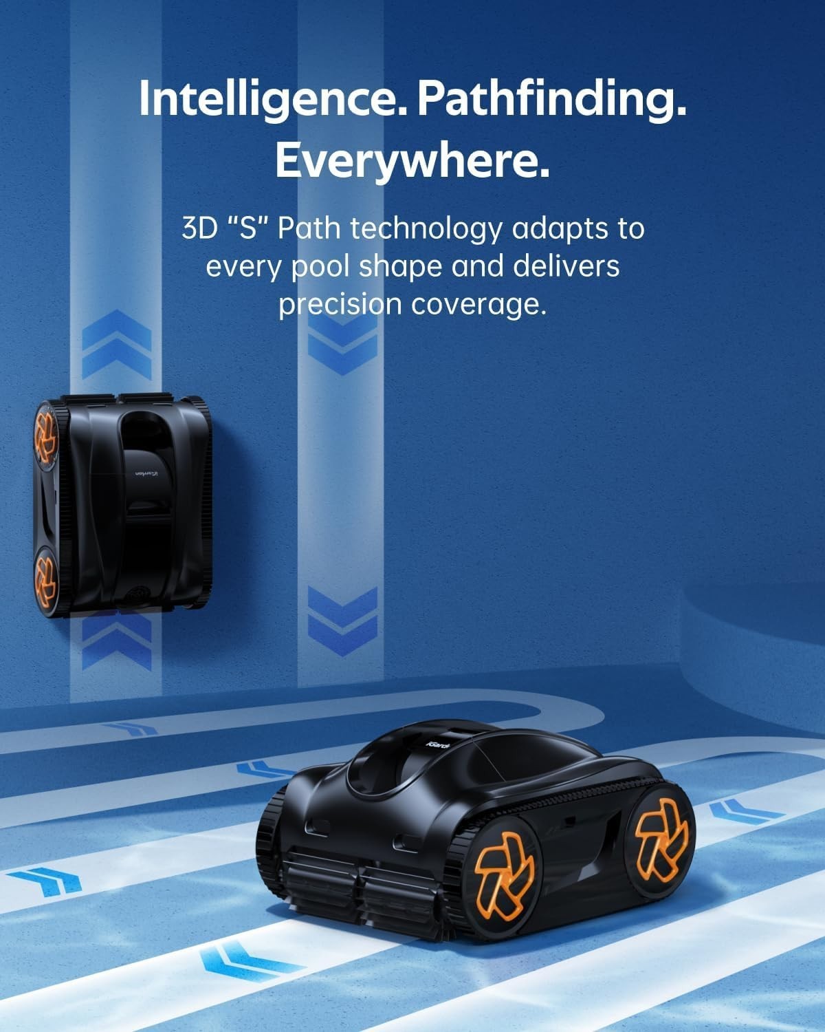 iGarden Pool Cleaner K40,4H Cordless Robotic Pool Vacuum for Inground Pools
