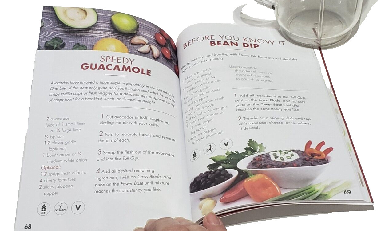 The Original Magic Bullet w/ 10-Second Recipes & User Guide – 2018