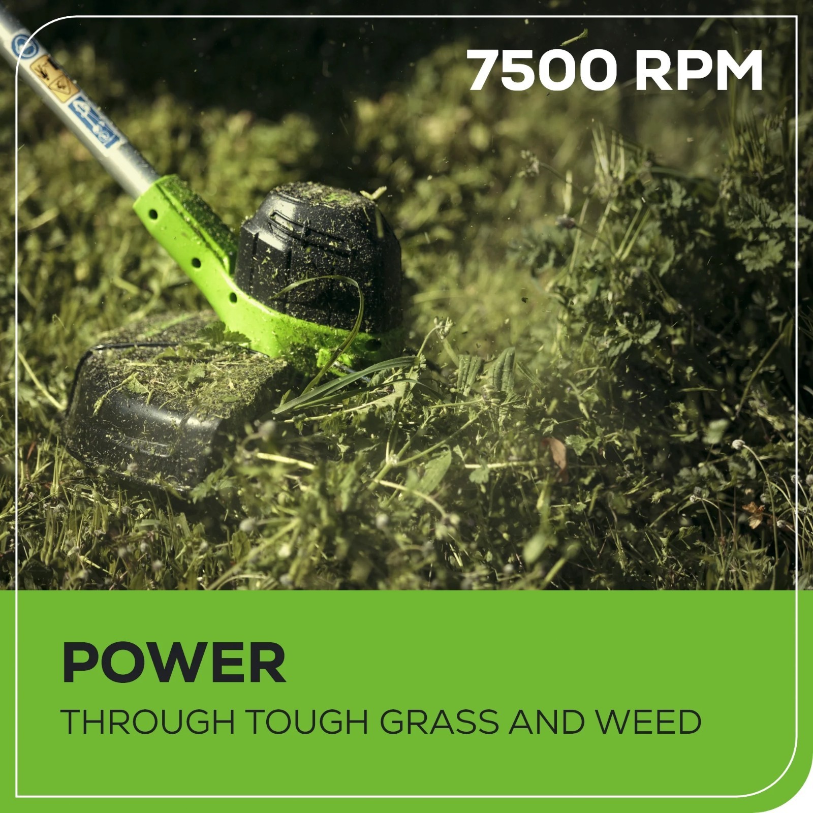 Greenworks 40V 12″ Cordless Brushed Battery String Trimmer (Tool Only) SBST4000