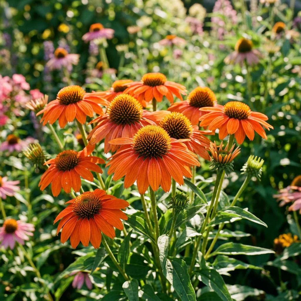 100 Orange Coneflower Seeds for Planting – Vibrant Heirloom Perennial Garden