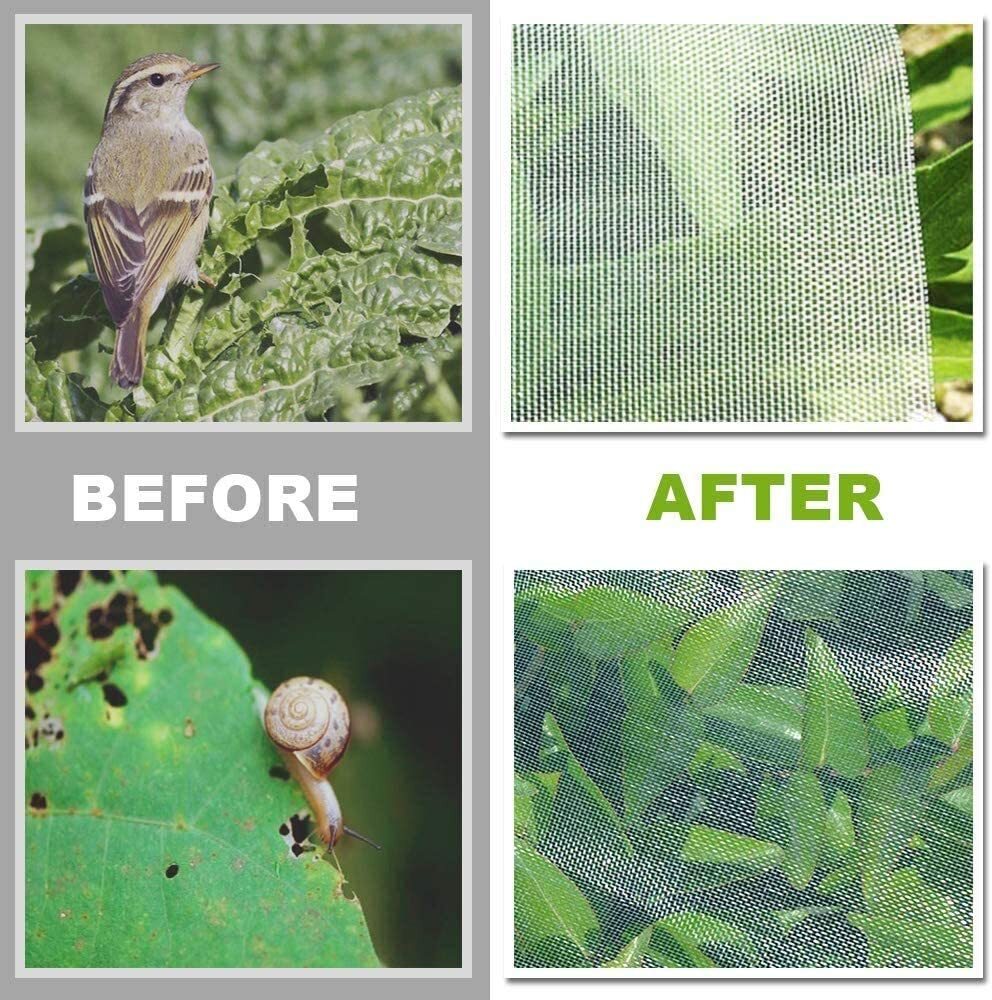 20~50ft Mosquito Garden Bug Insect Netting Barrier Bird Net Plant Protect Mesh
