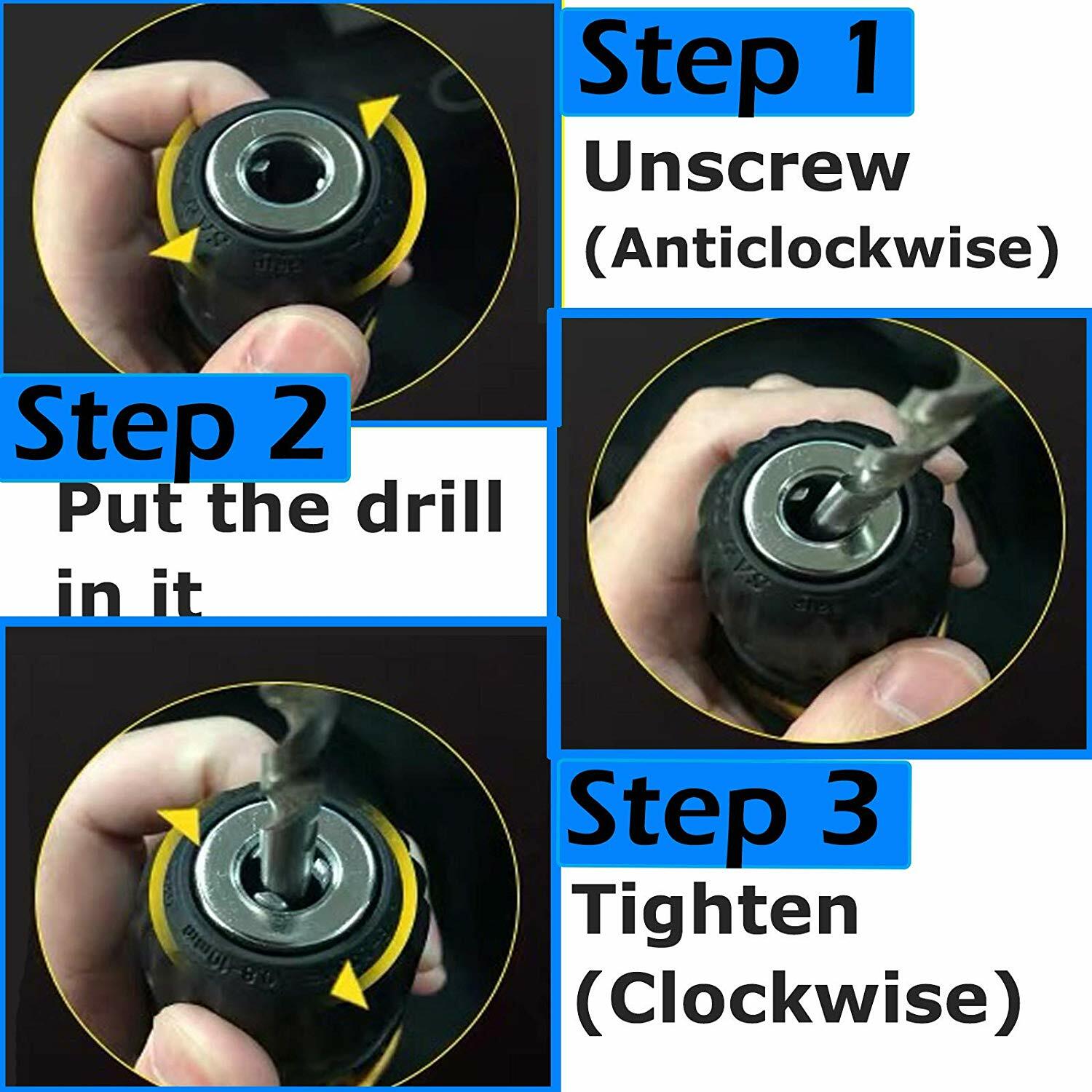 21V CORDLESS COMBI DRILL DRIVER ELECTRIC POWER SCREWDRIVER WITH BITS SET+BATTERY