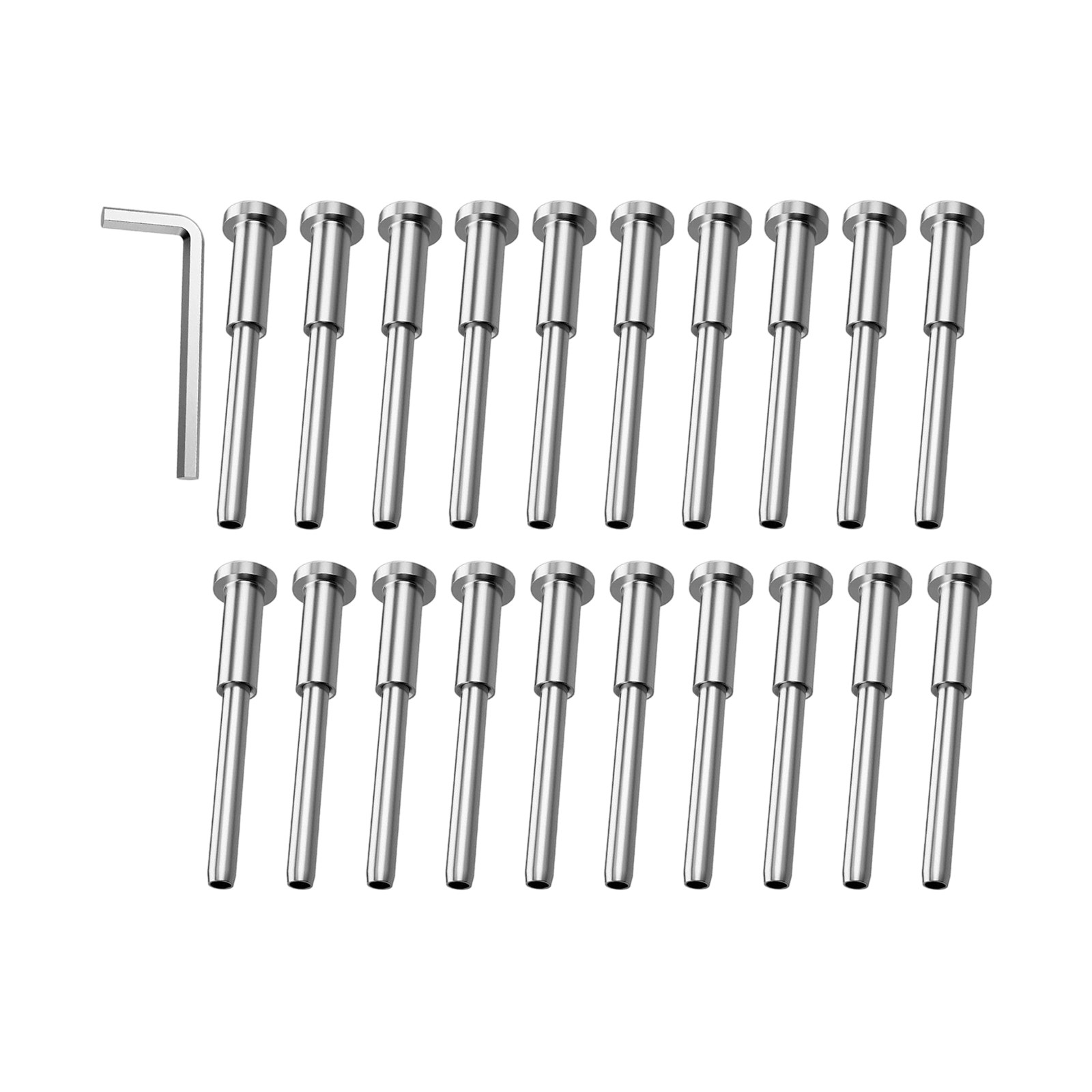 20PCS Invisible Cable Railing Kit, Invisible Cable Railing kit for Wire Rope