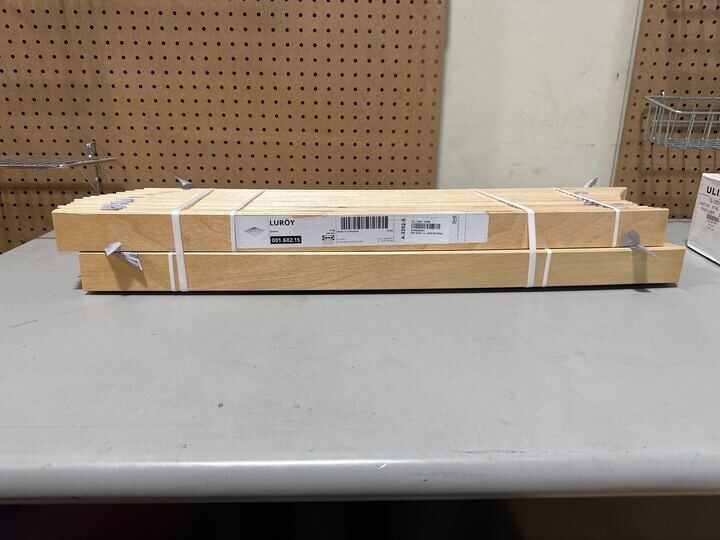 Ikea Luroy Slatted Bed Base for Queen Size – Durable, Supportive, Easy Assembly.