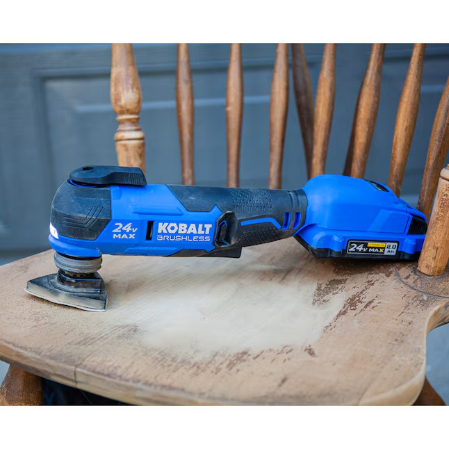 SALE- Kobalt 24-volt Cordless Brushless Variable speed 17 -Piece Oscillating