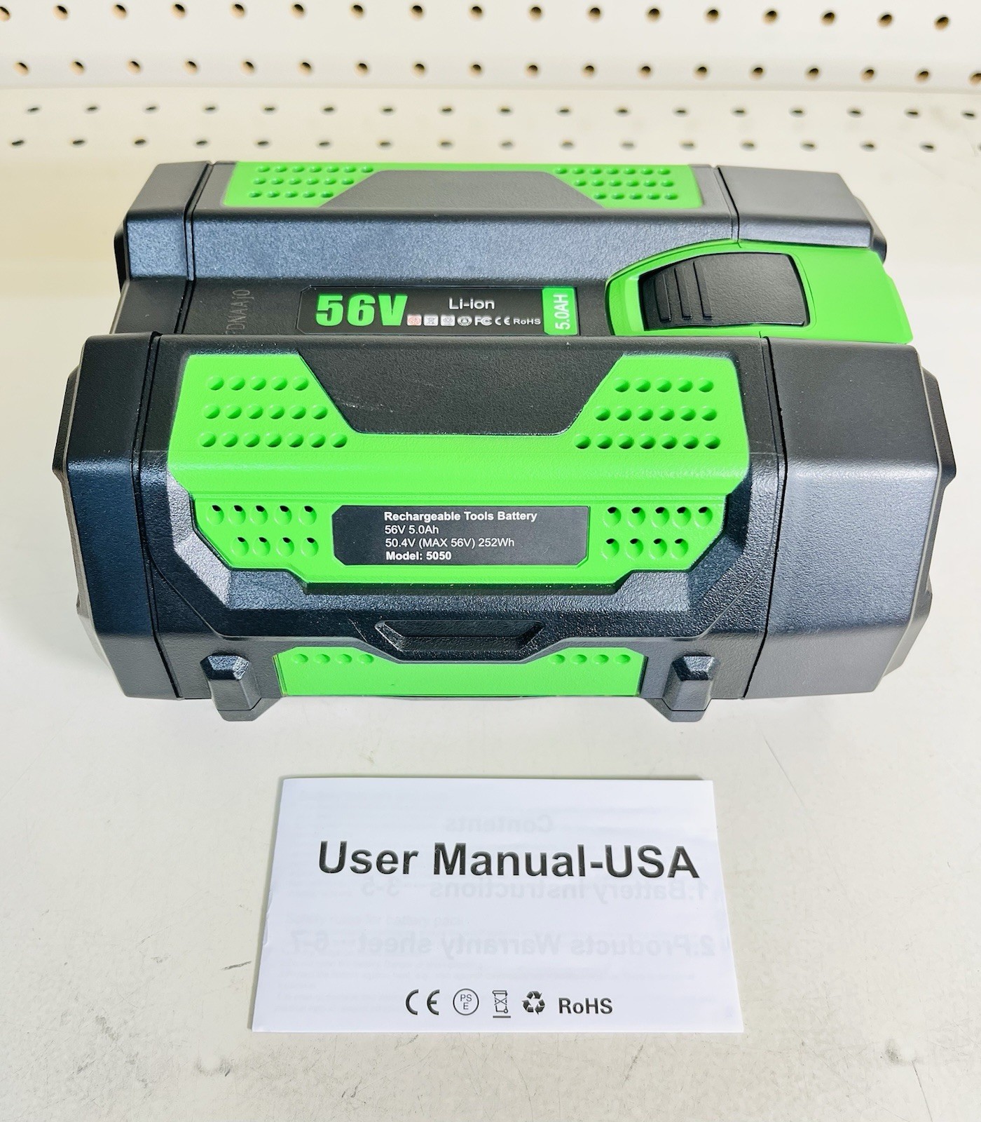 56V 5.0Ah Battery Replace For Genuine EGO BA5600T BA2240 BA2800T All 56Volt Tool