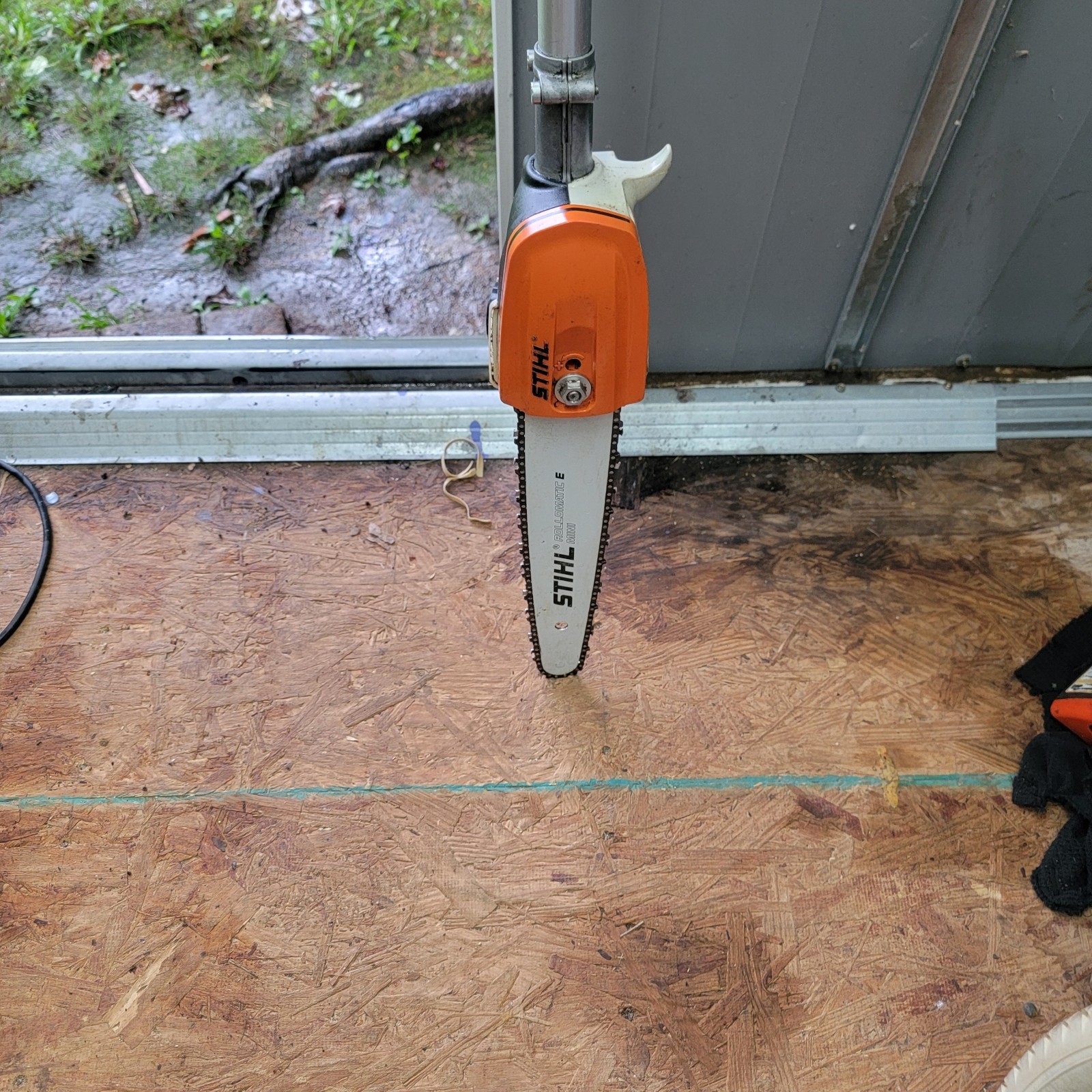 Stihl HT-KM Pole Chainsaw Pruner Gearhead Cutter Assembly with Pole