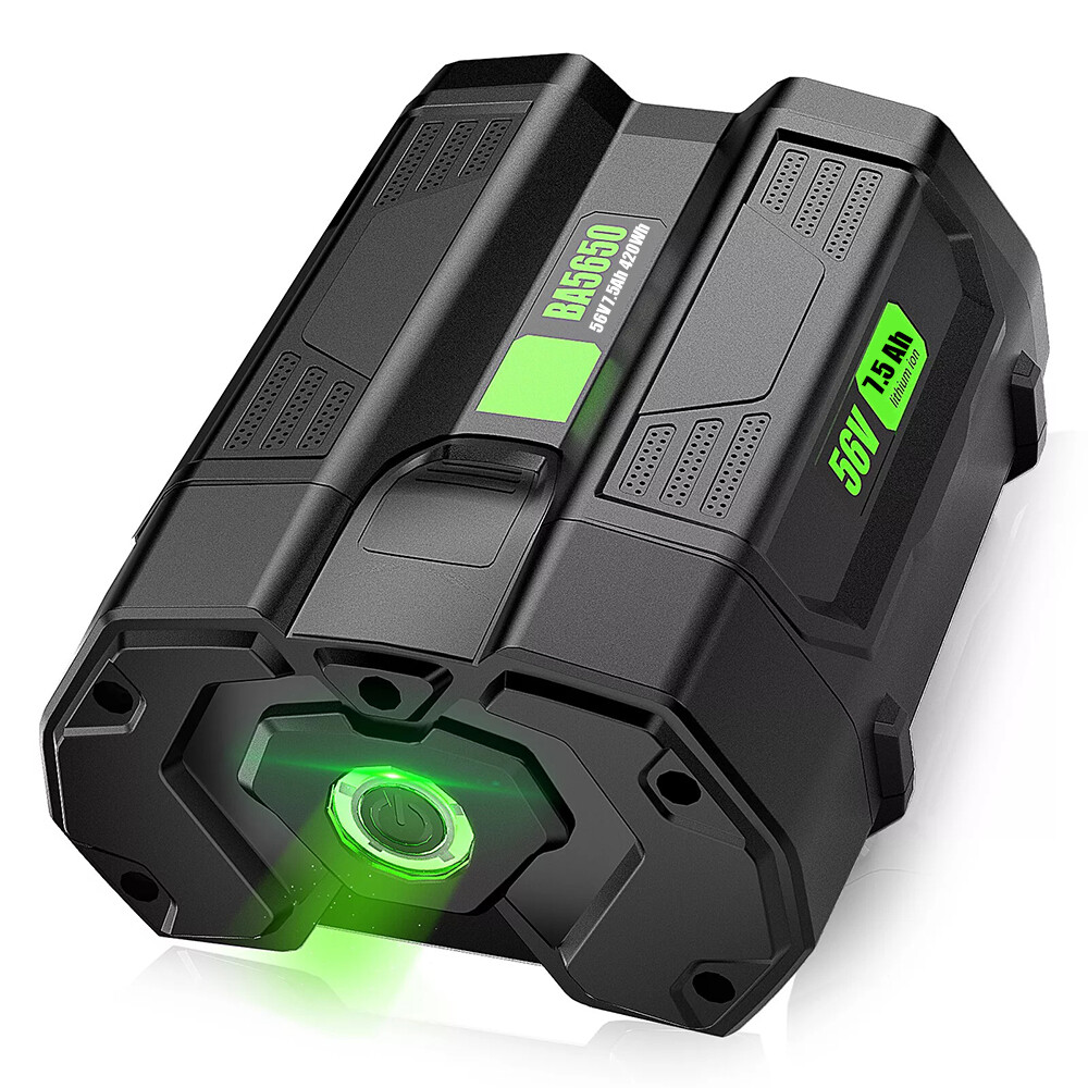 56V 7500mAh Replacement Lithium-ion Battery For EGO 56V BA1400T BA4200 BA2800