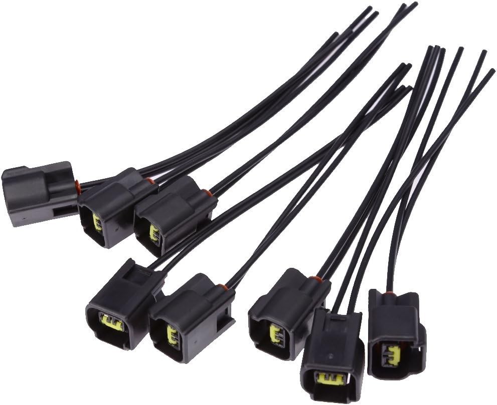 1 Pc or 8 Pack Ford Ignition Coil Connector Plug Harness Compatible with Ford