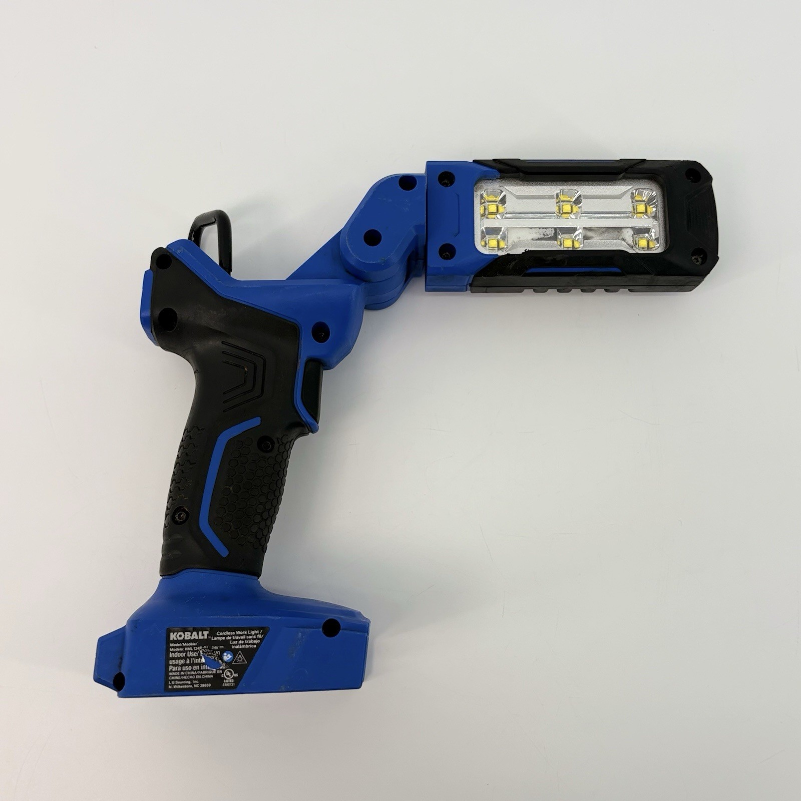Kobalt KML 124B-03 24V 700-lumen Cordless Work Light Tool Only No Battery Used!!