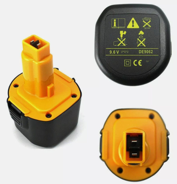 2Pack 7.2V NI-MH Battery replace for DEWALT DE9057 DW9057 7.2Volt Cordless Drill