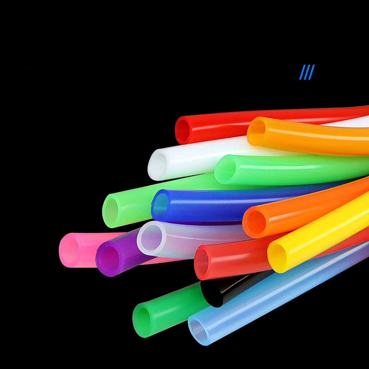 High Temp Food Grade Silicone Tube Flexible Rubber Pipe Various Colors & Sizes