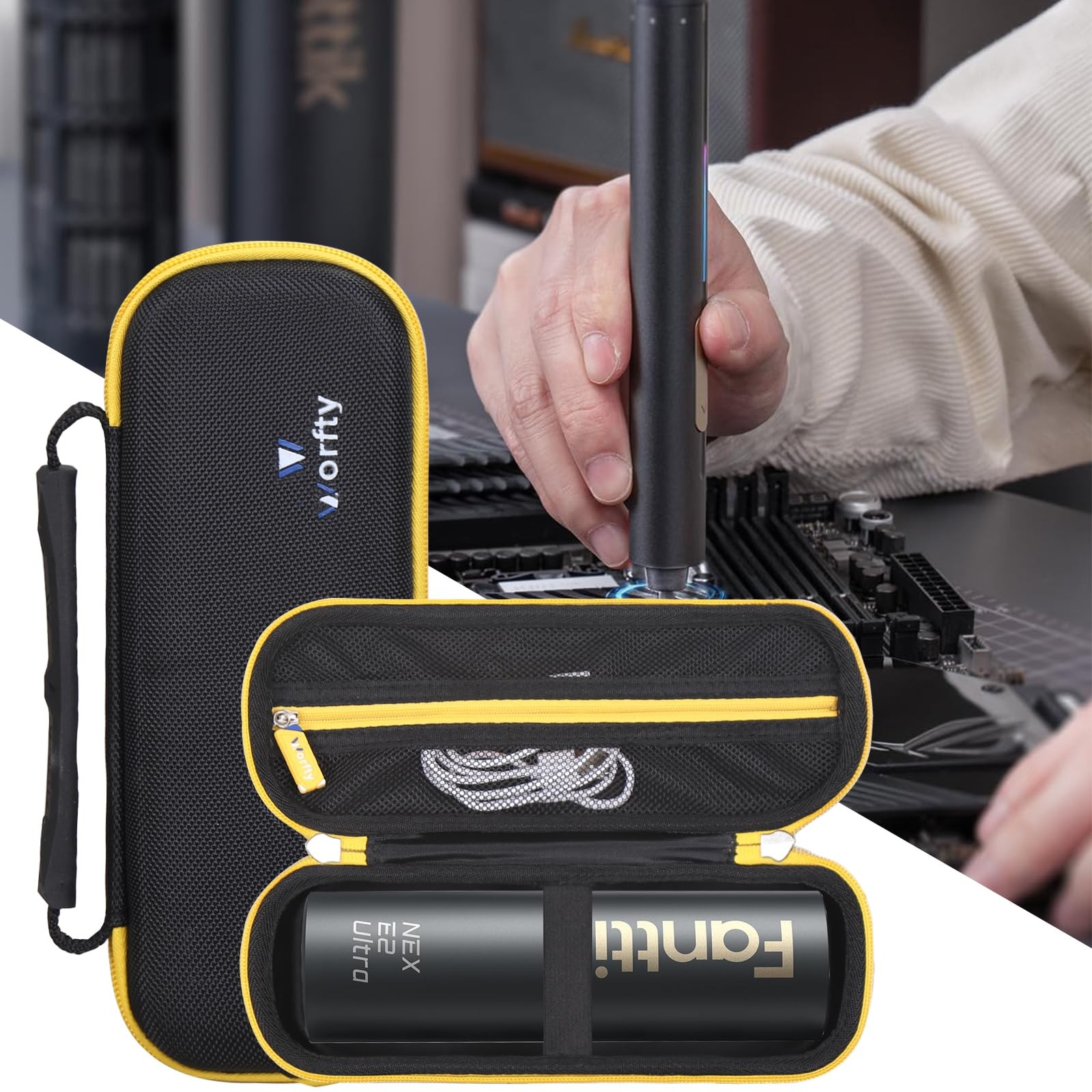 Electric Screwdriver Case for Fanttik E2 Ultra 3.7V Mini Cordless Screwdriver…