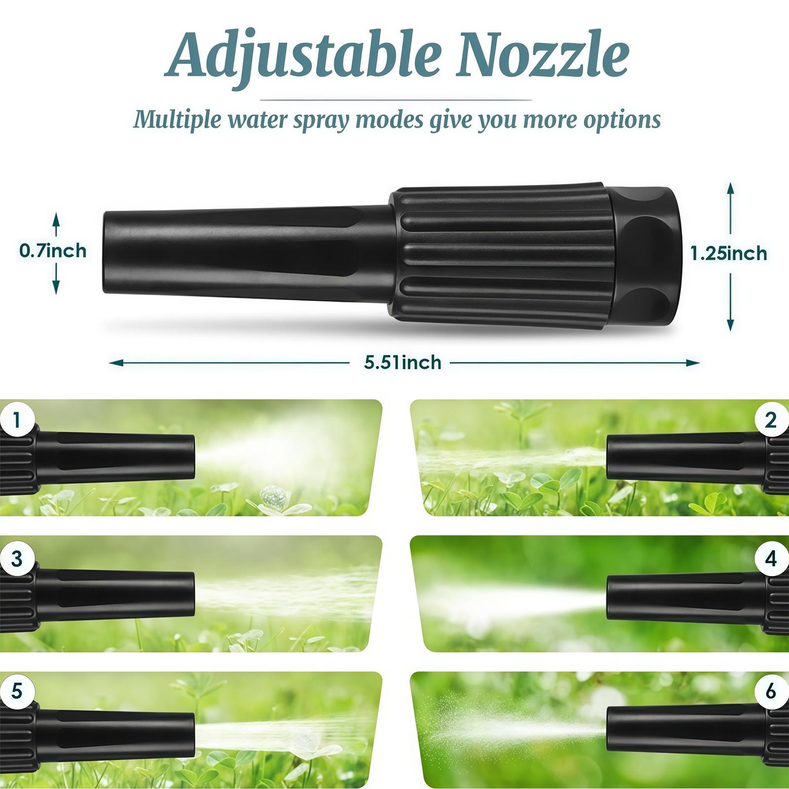 Stainless Steel Metal Garden Water Hose Pipe Flexible Lightweight 25/50FT