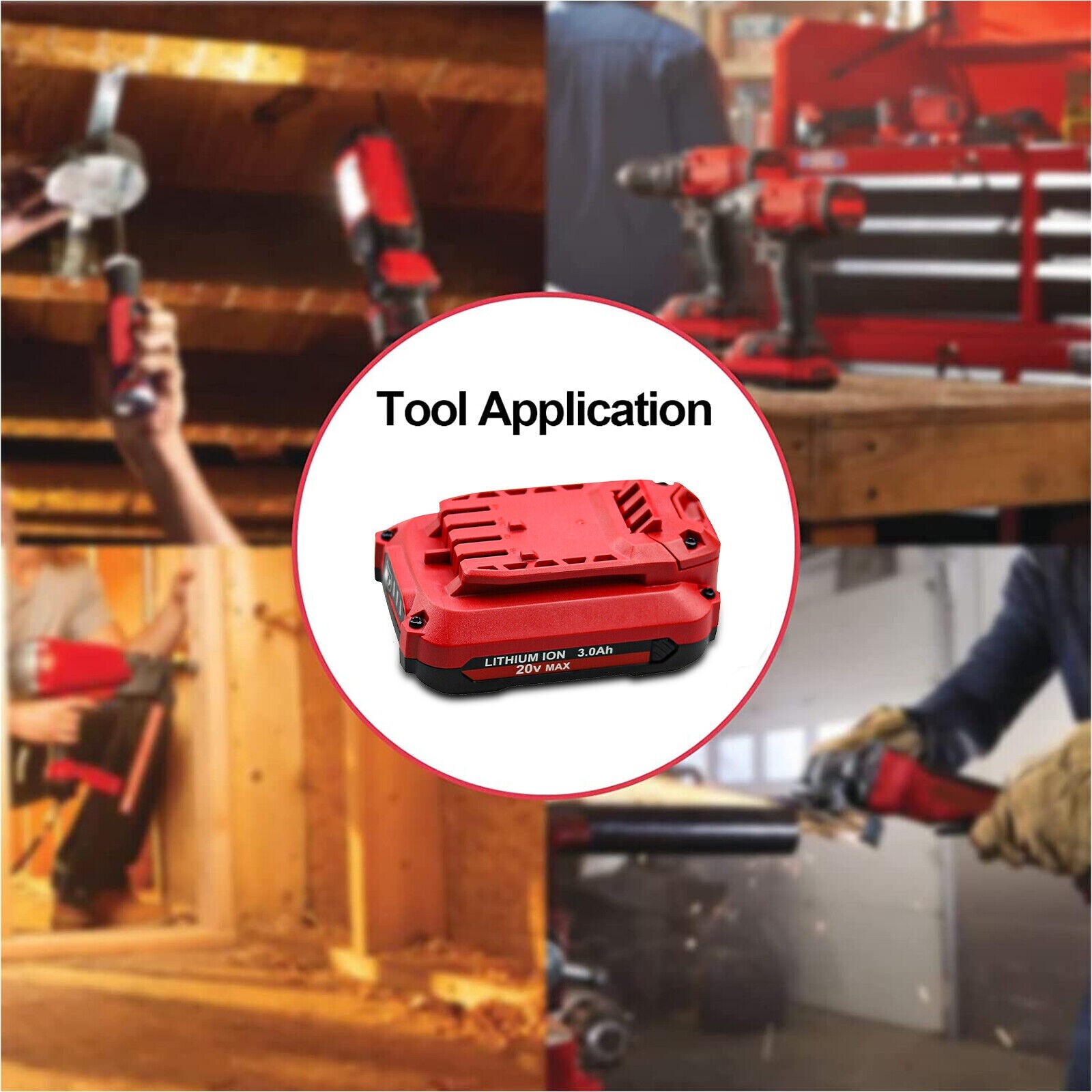 2PACK For Craftsman V20 20 Volt MAX Lithium Battery CMCB204 CMCB202 CMCB201 TOOL
