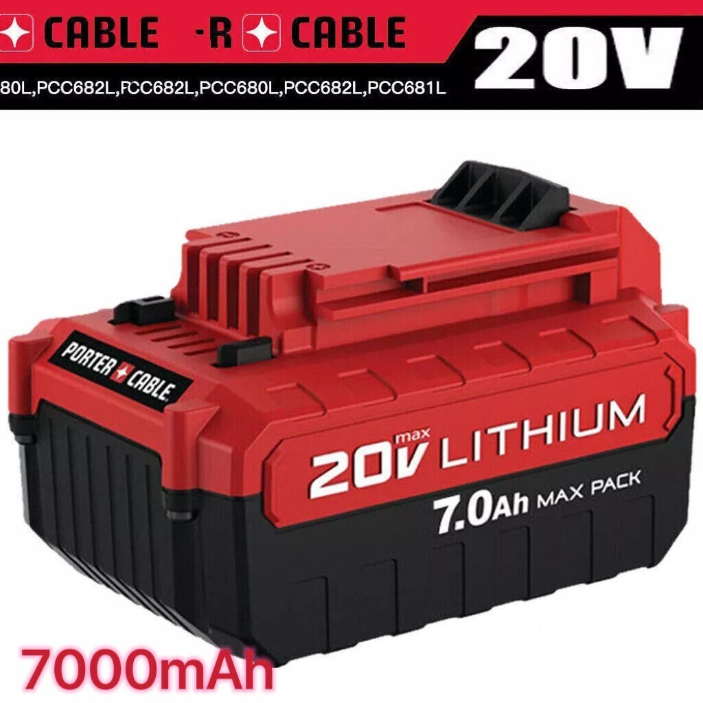 1-4Pack 8.0AH 3.5AH For Porter Cable PCC685L PCC680L 20V MAX Lithium-Ion Battery